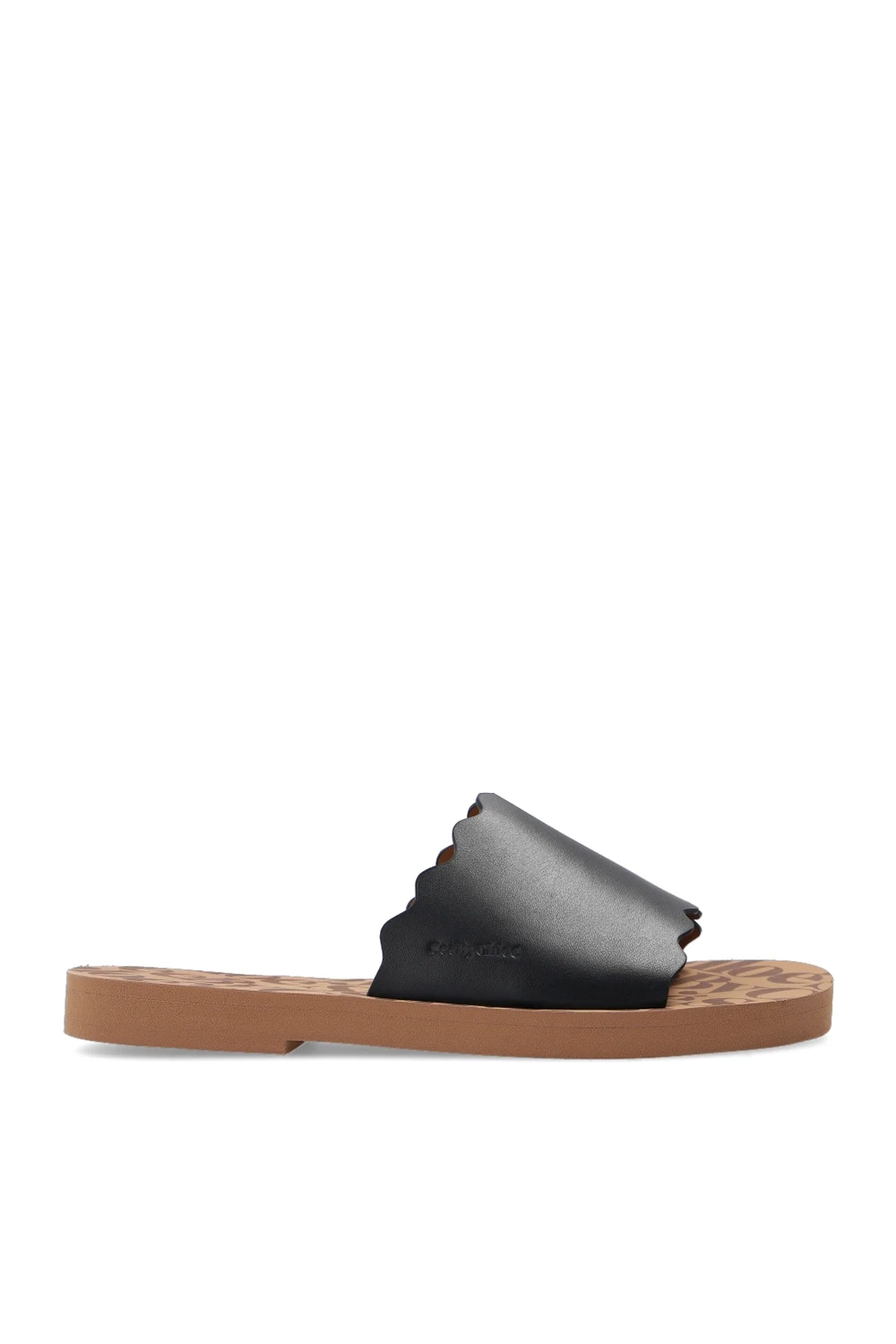 ‘Essie’ slides with logo