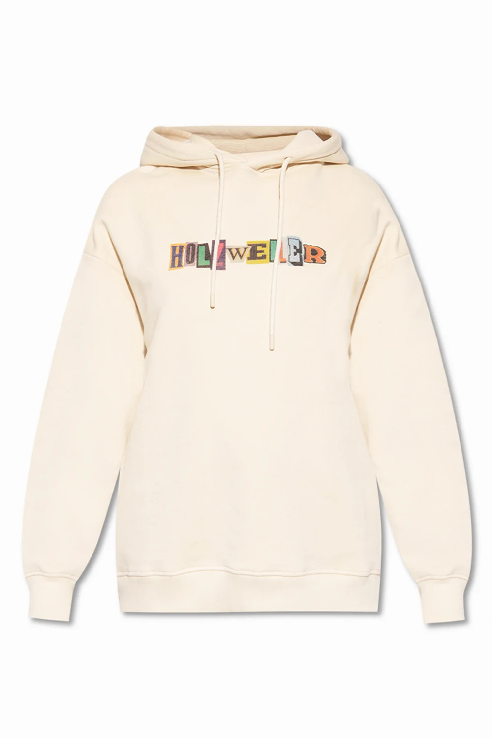 beige ‘Placebo’ hoodie with logo