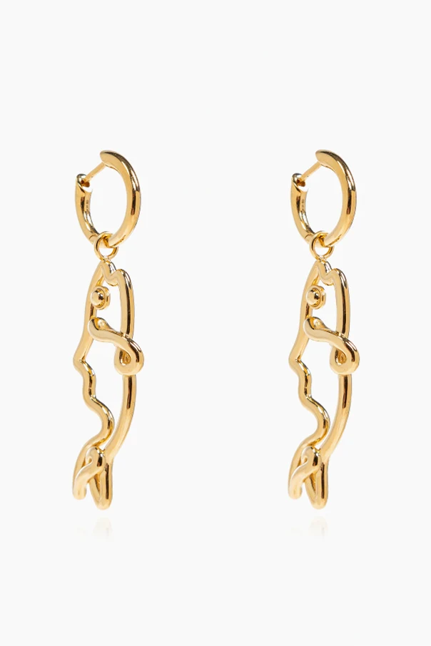 GOLD Ohrringe in Fischform