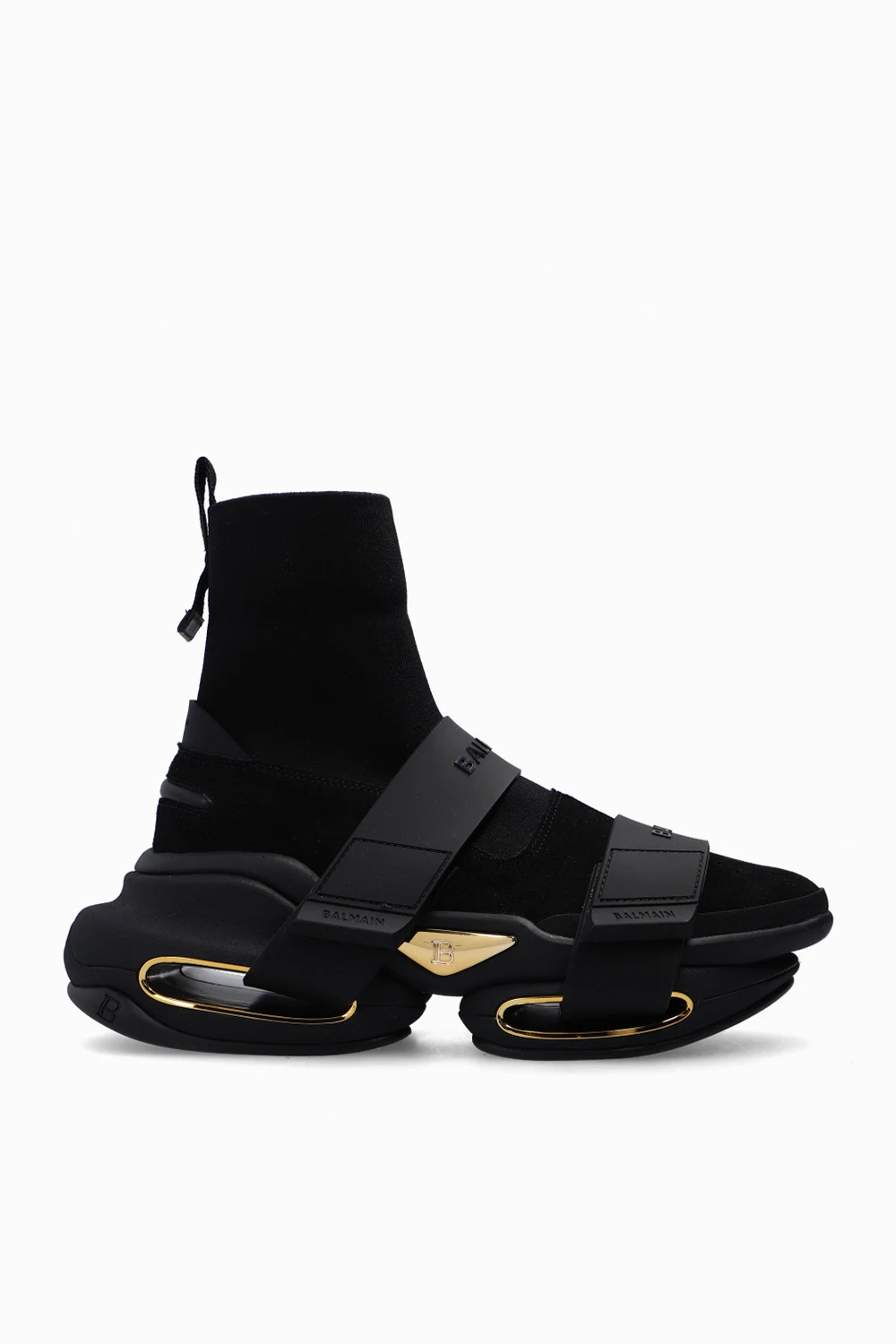 BLACK ‘B-Bold’ sock sneakers