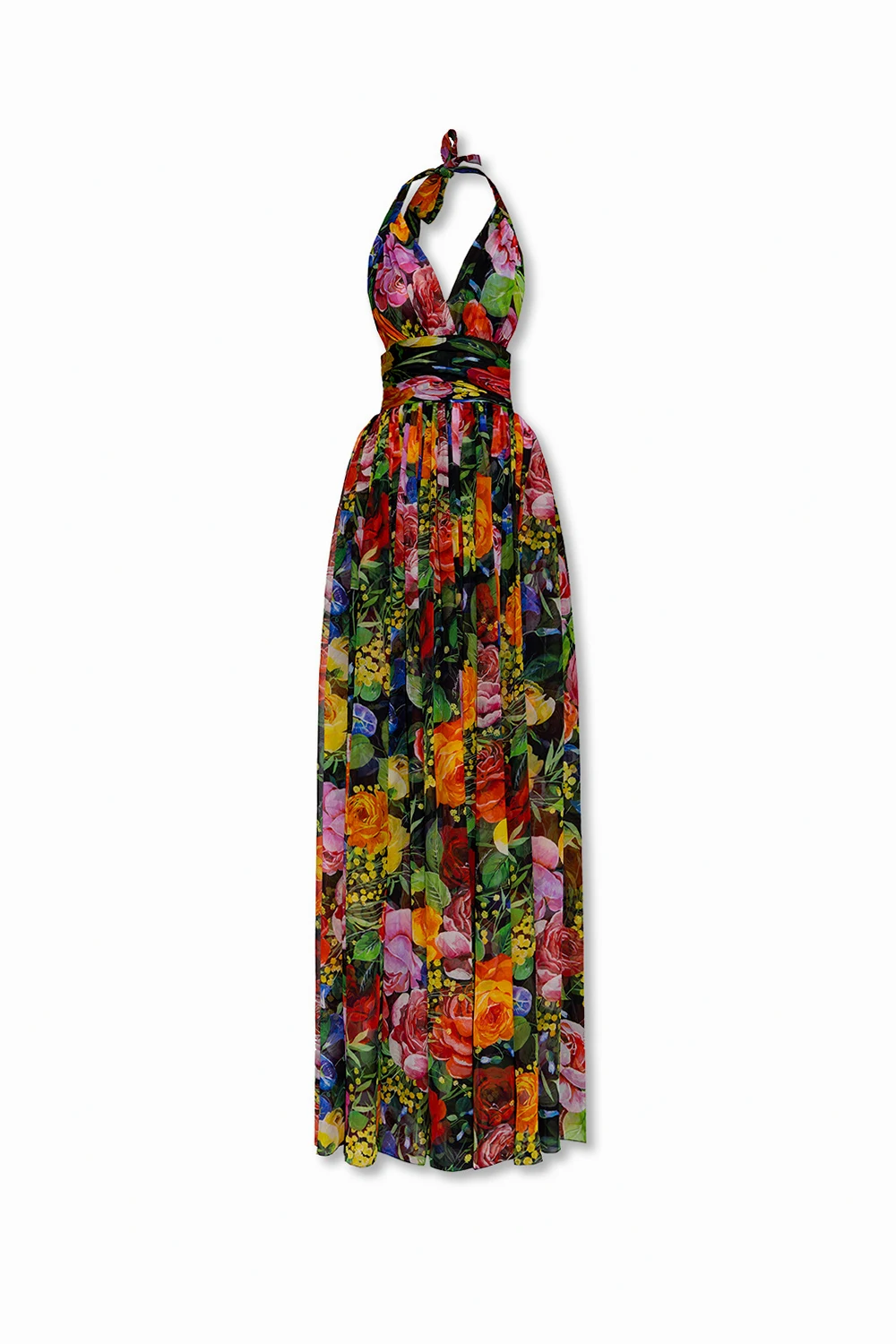 MULTICOLOUR Dress with floral motif