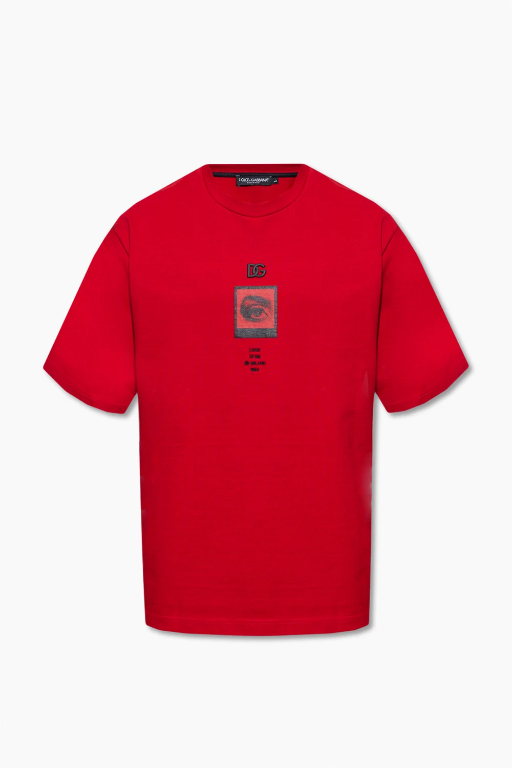 RED T-shirt with logo