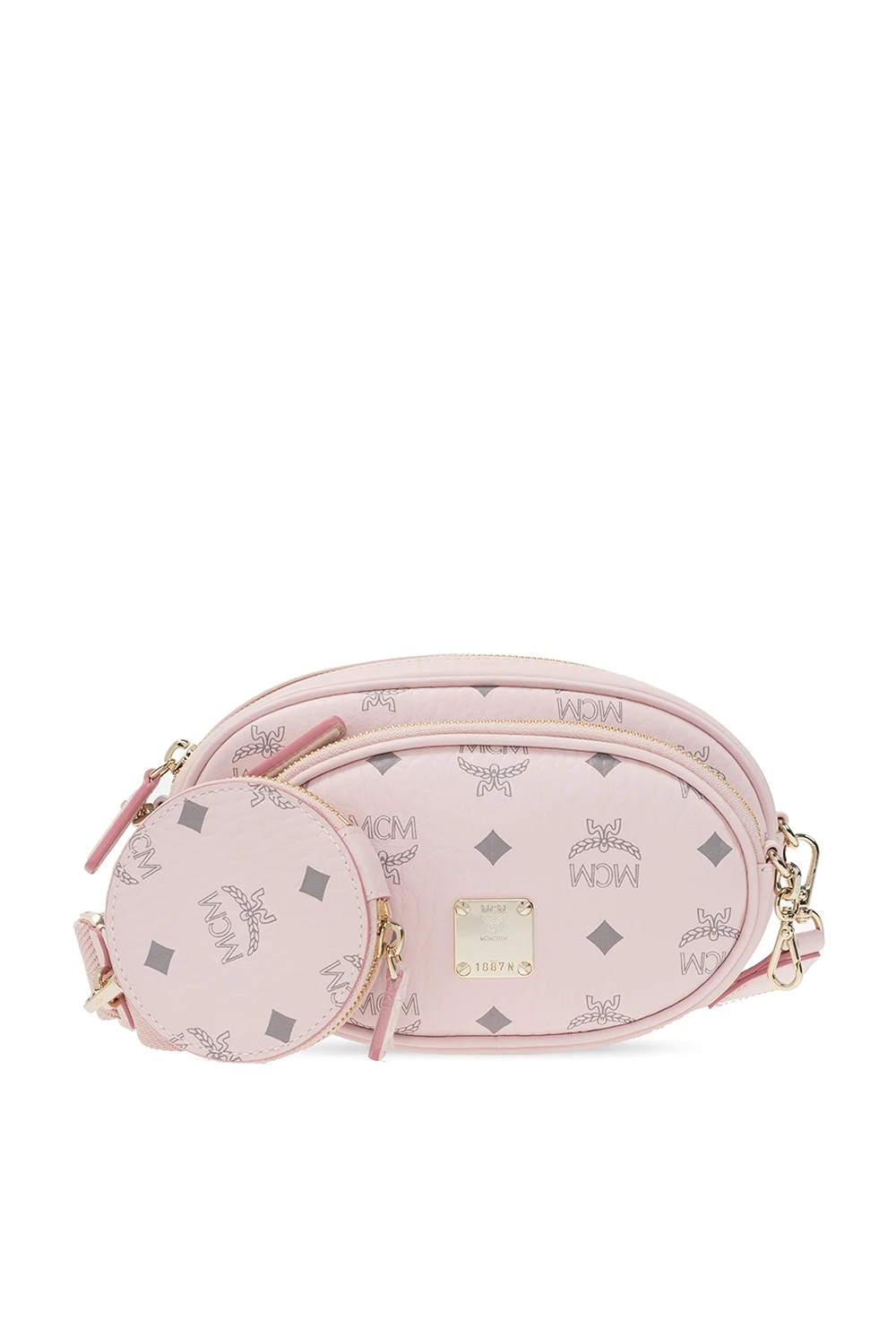 PINK Shoulder bag with detachable pouches