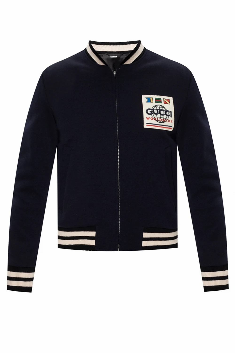 Jacket with logo
