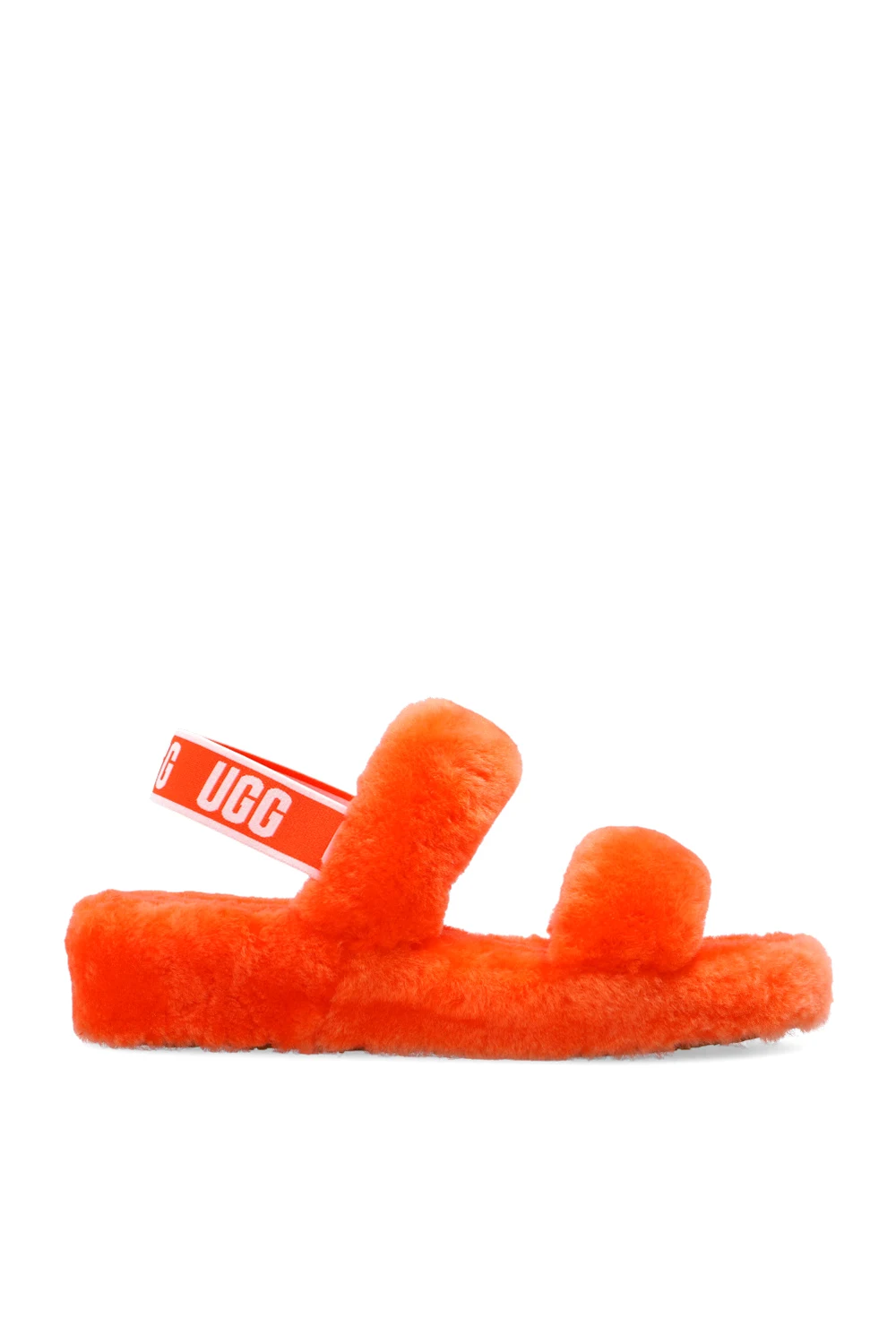 ‘Oh Yeah’ fur sandals