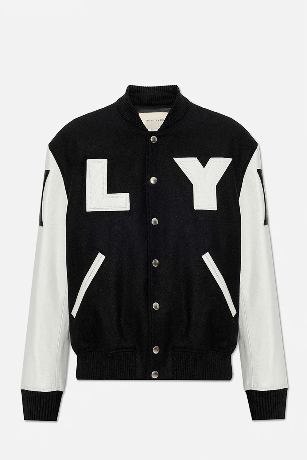 BLACK Insulated bomber jacket