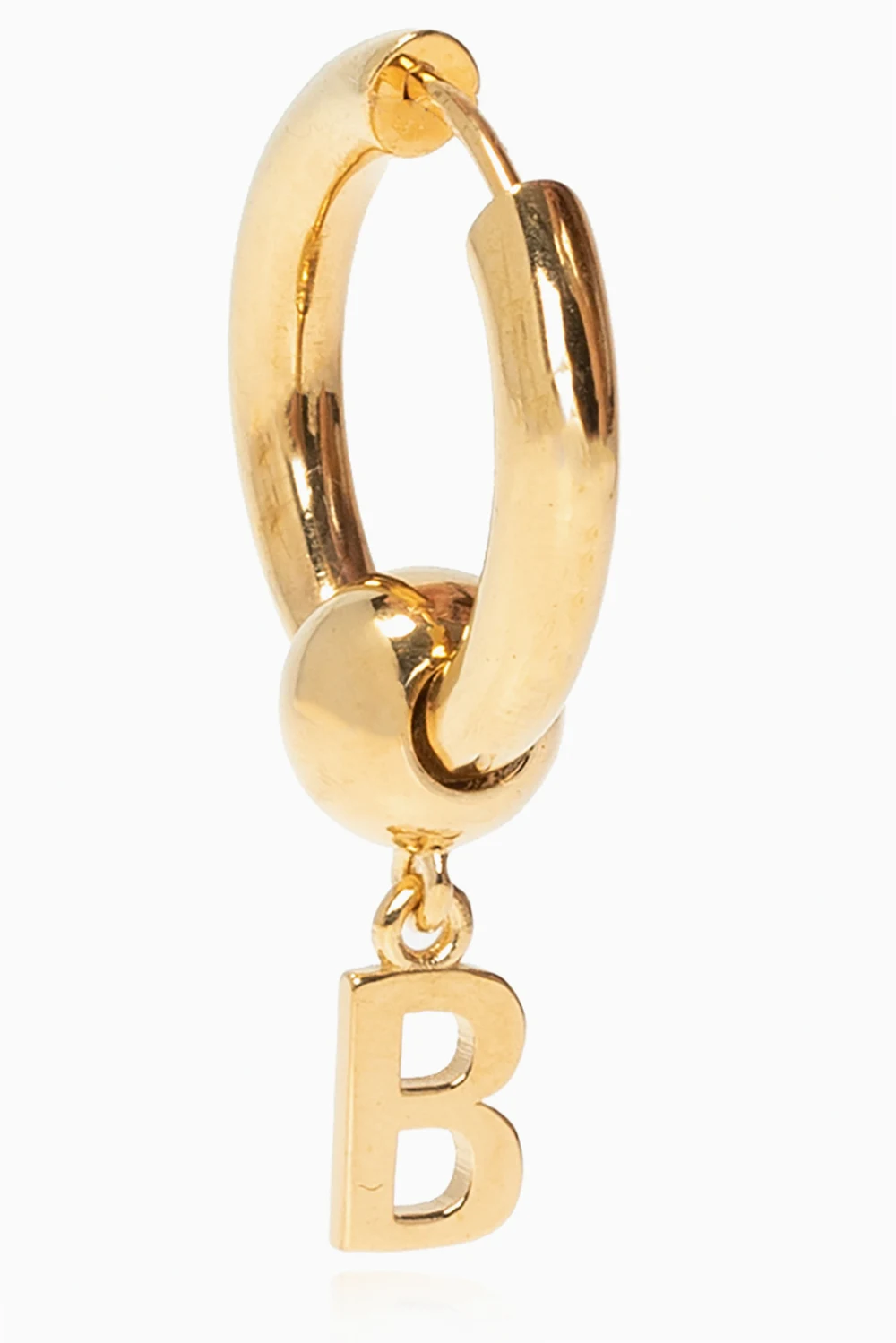 Logo charm earring