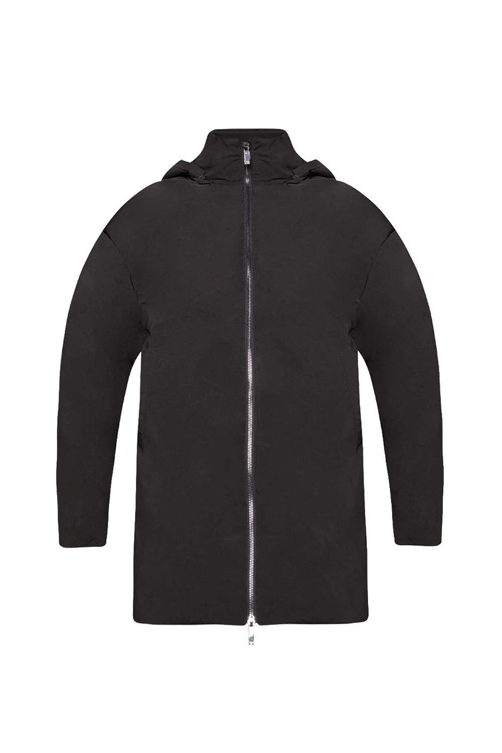 BLACK Jacket with detachable hood