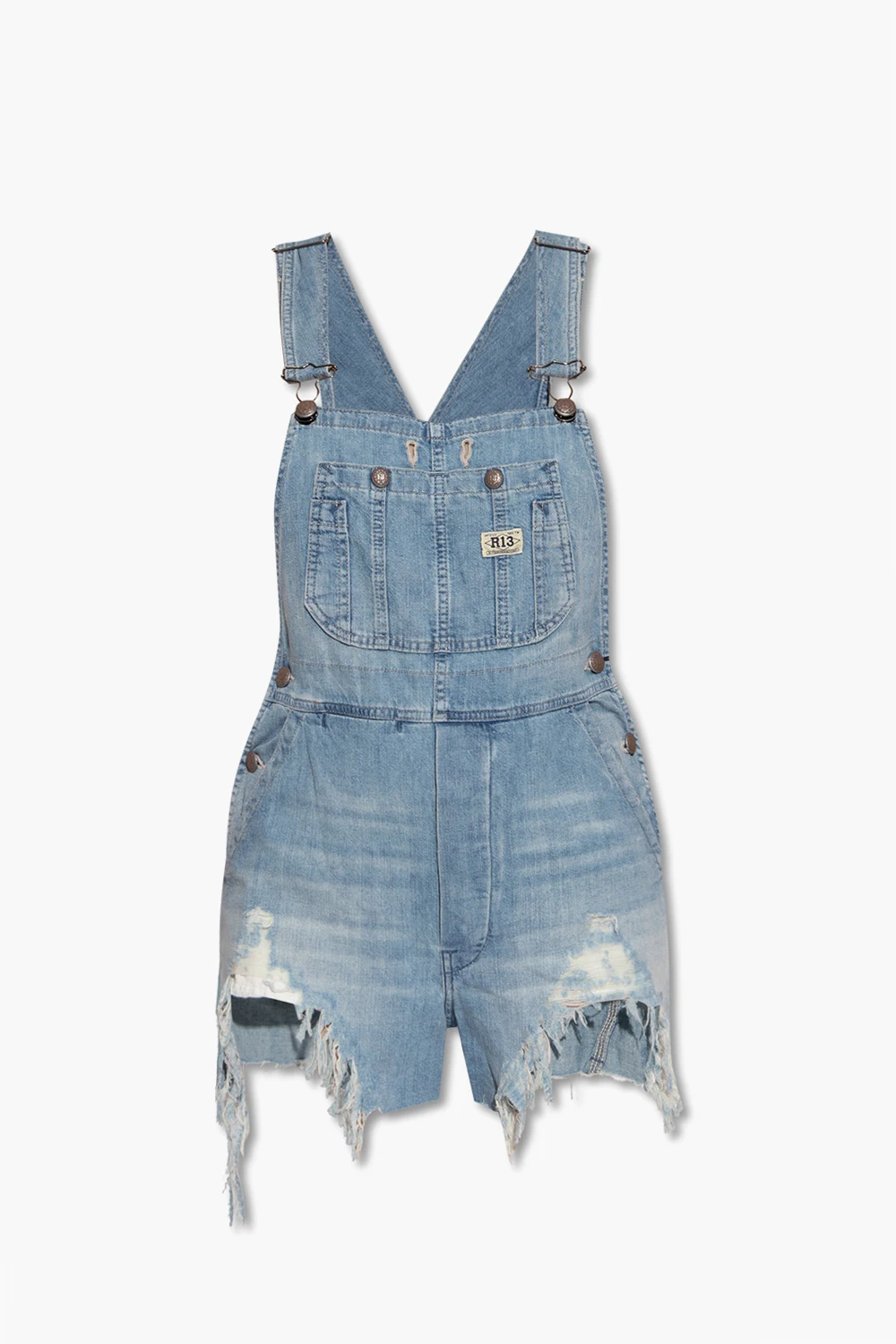 Denim dungarees