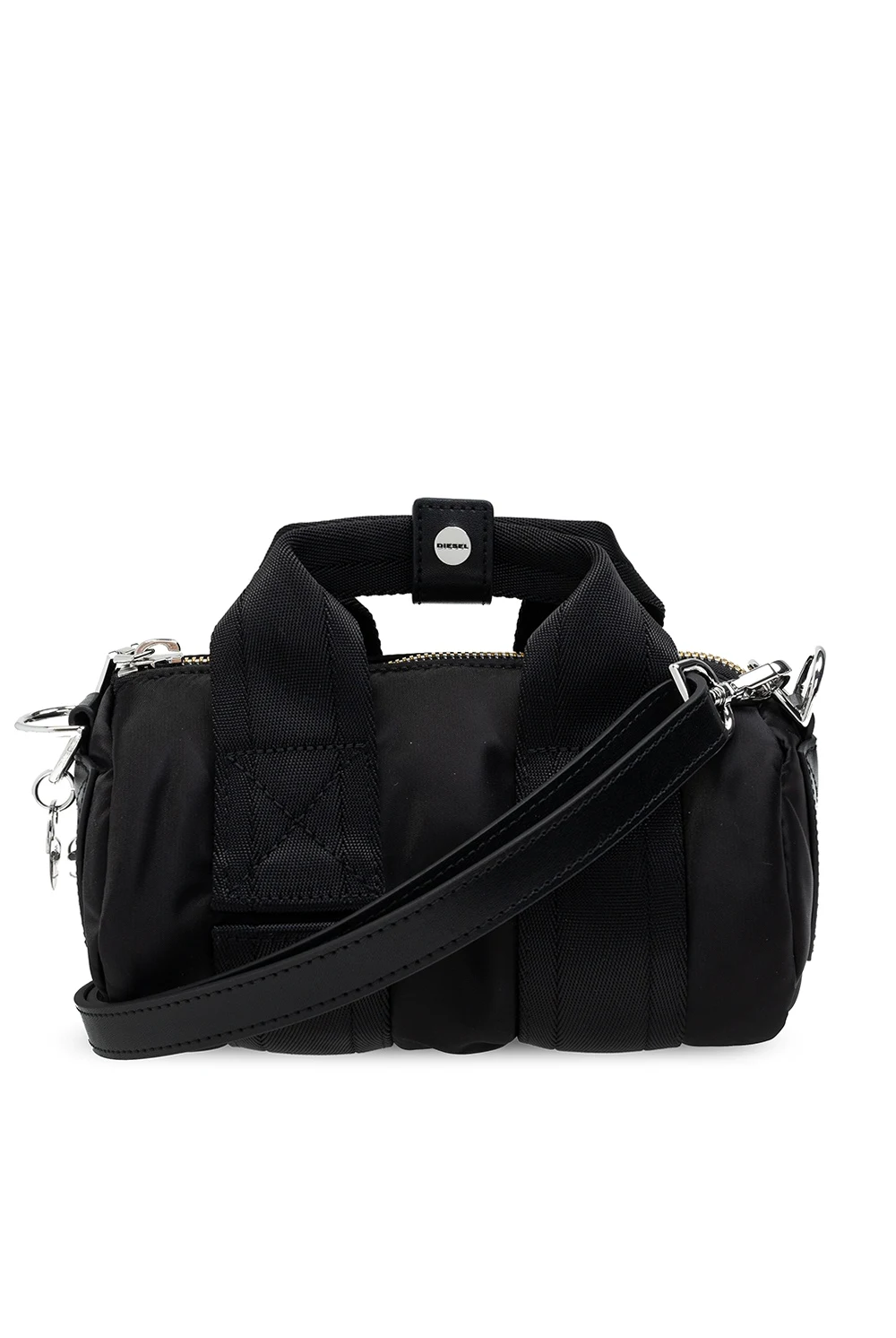 BLACK Shoulder bag with logo