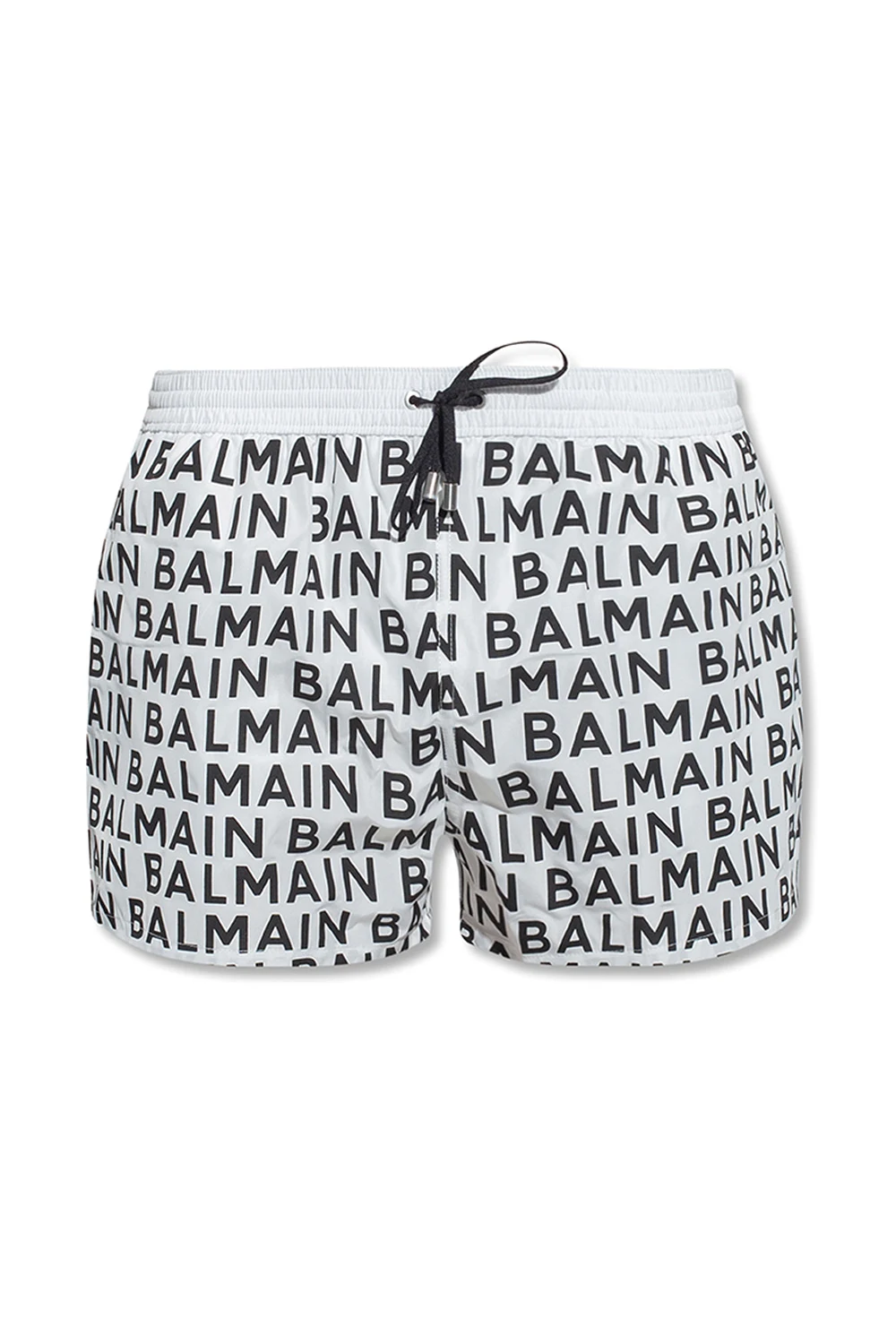 WHITE Swim shorts with logo