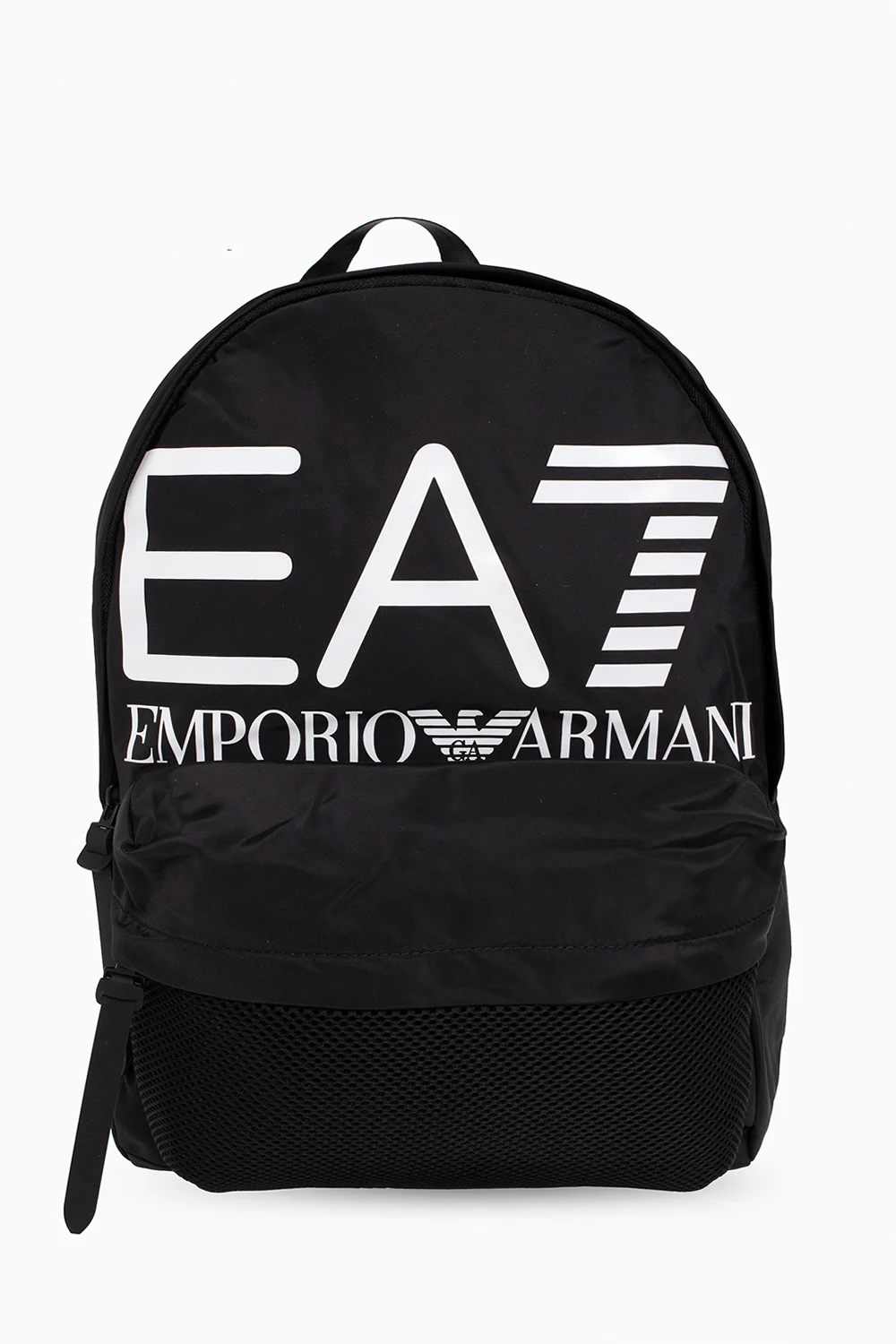 BLACK Backpack with logo