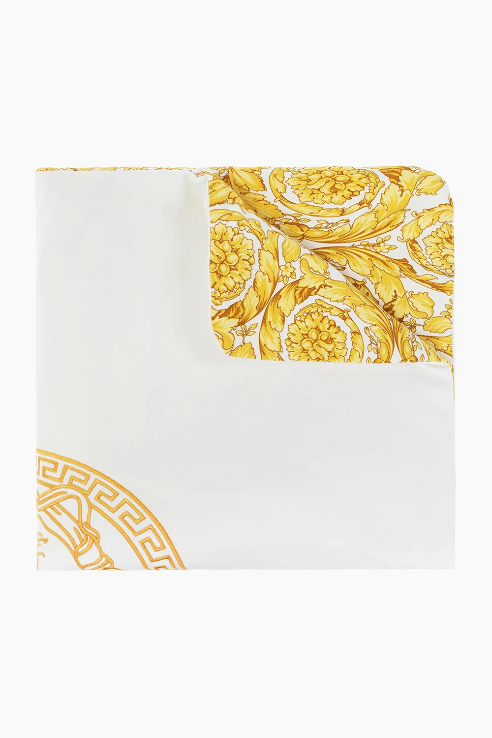 WHITE Cotton blanket