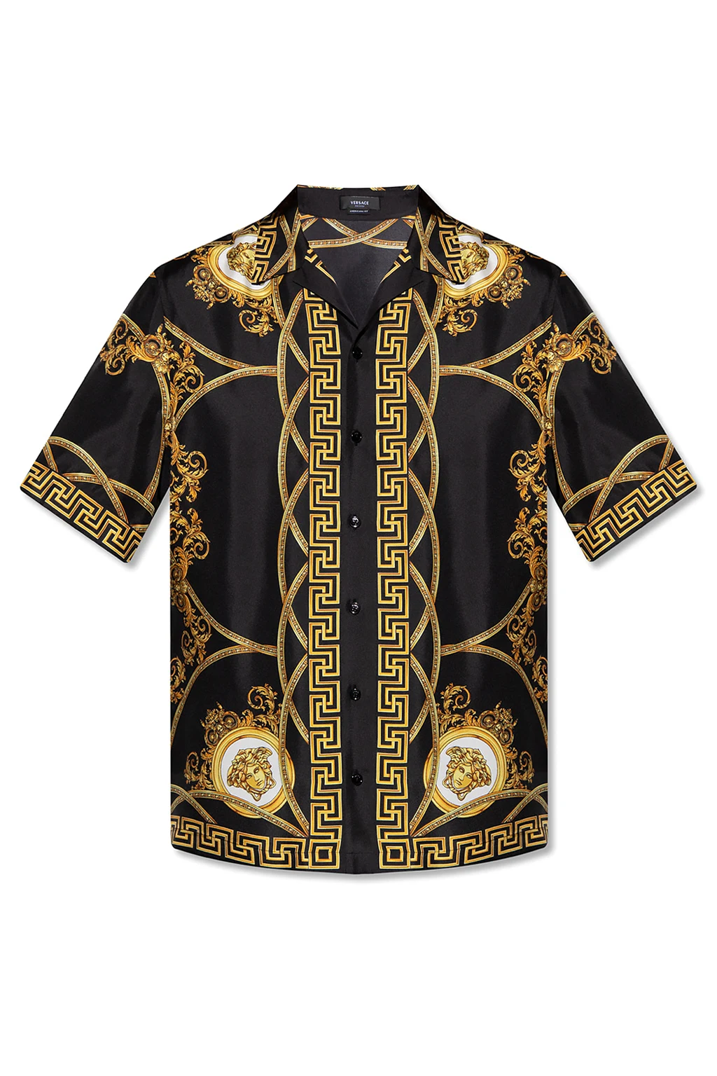 BLACK Patterned shirt