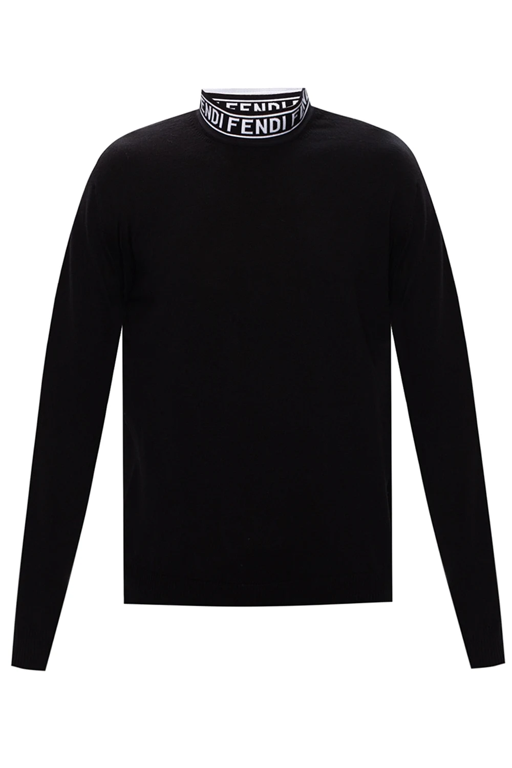 Turtleneck sweater with logo