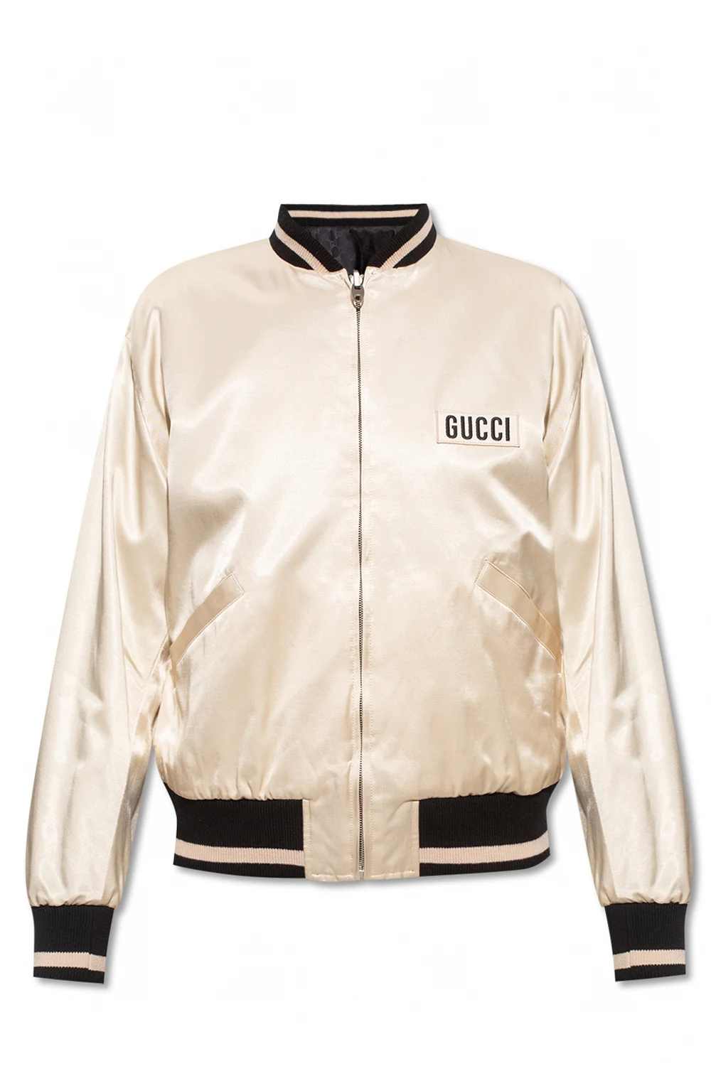 Reversible bomber jacket