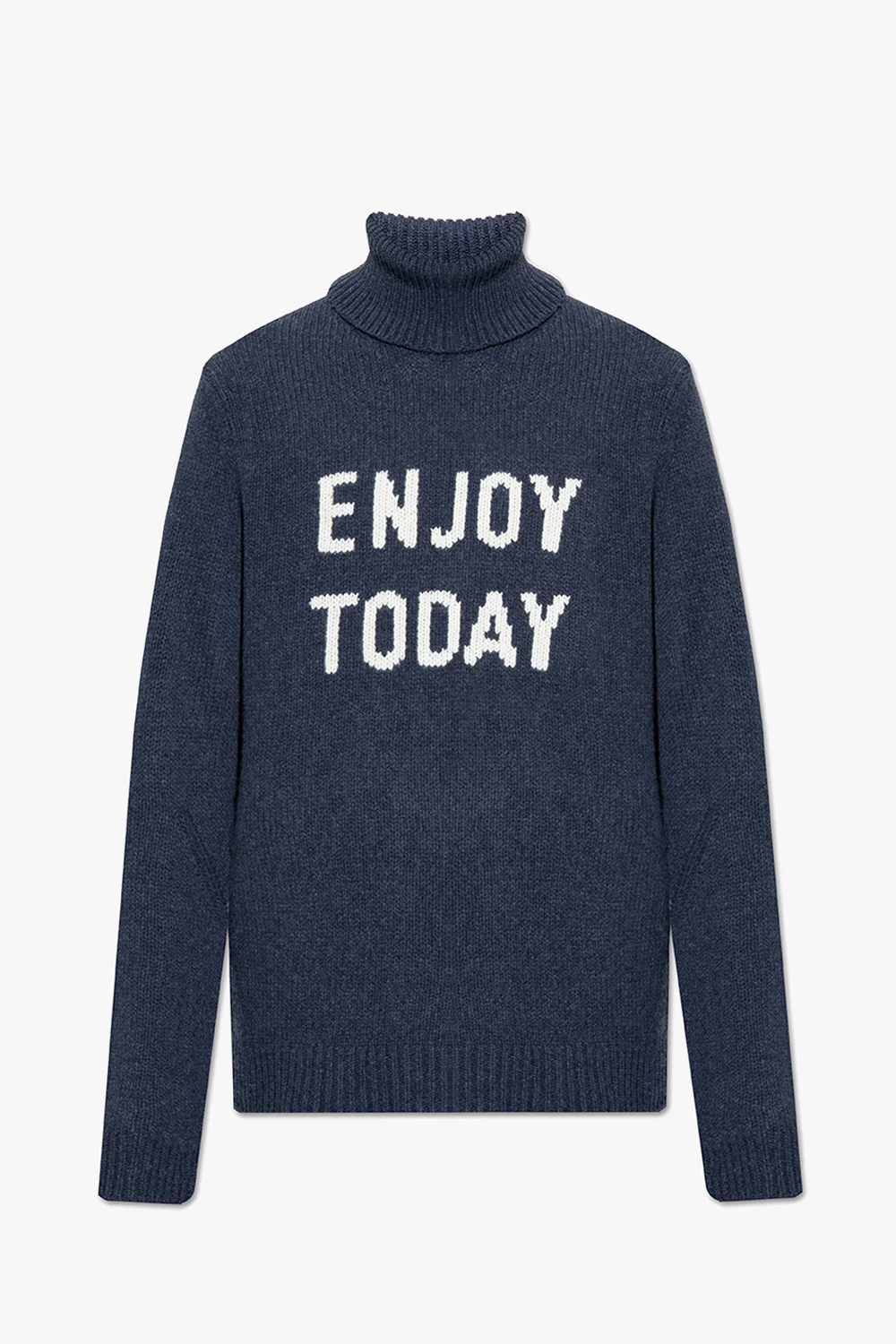 NAVY BLUE ‘Bobby’ turtleneck sweater