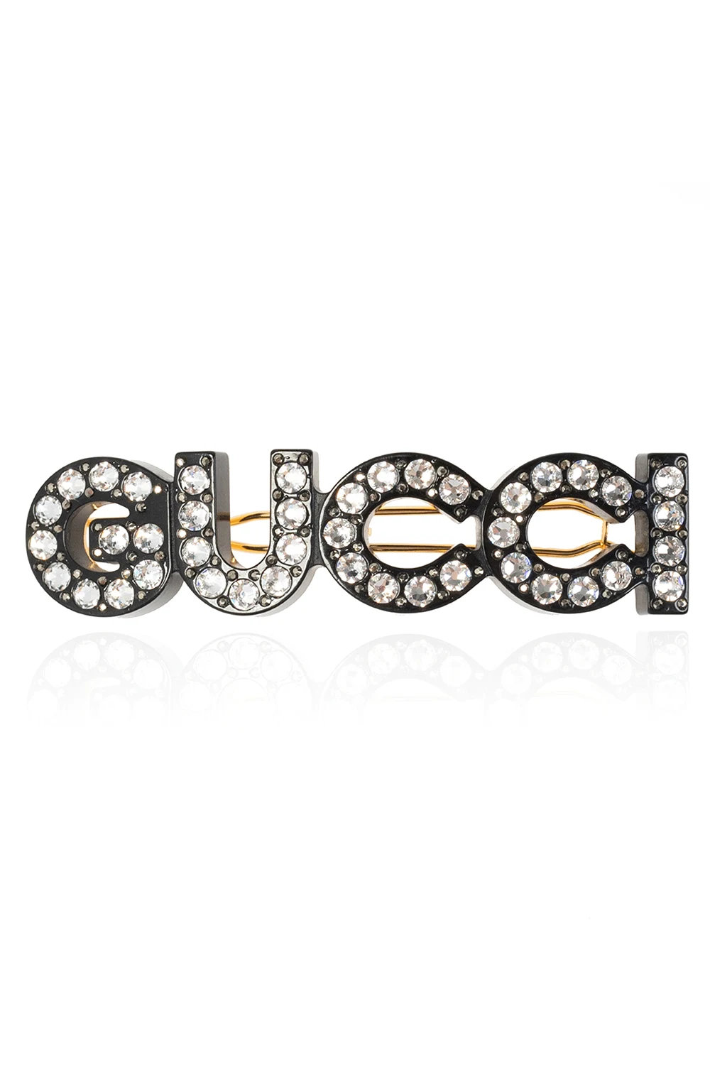 Hair clip with logo