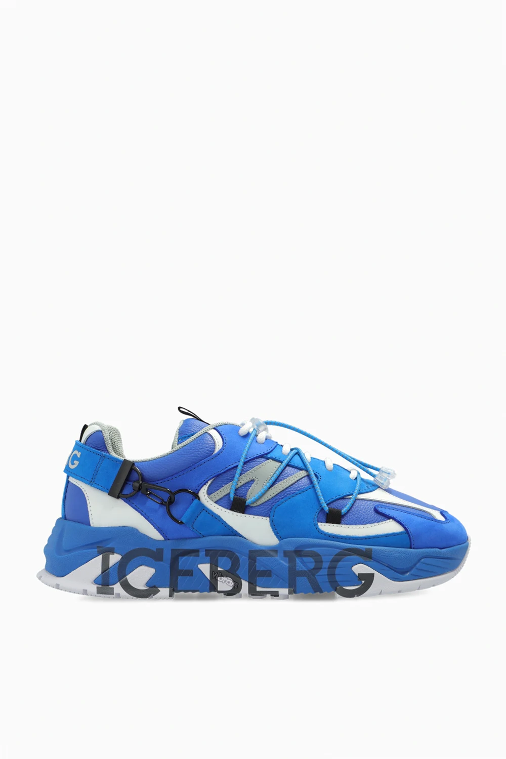 BLUE Sneakers with logo