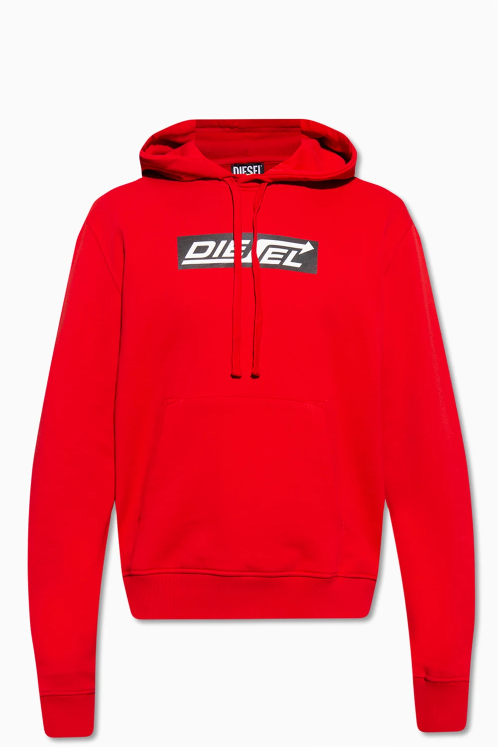 RED 'S-GINN-HOOD-HS1' hoodie with logo