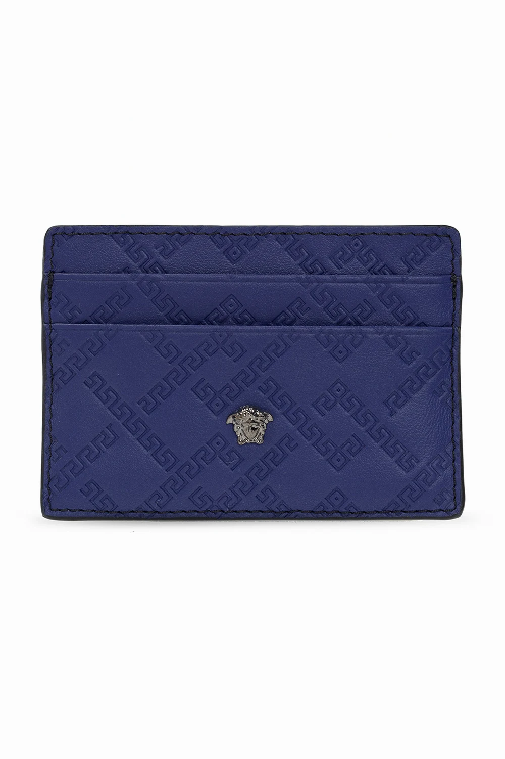 Card holder with Medusa head