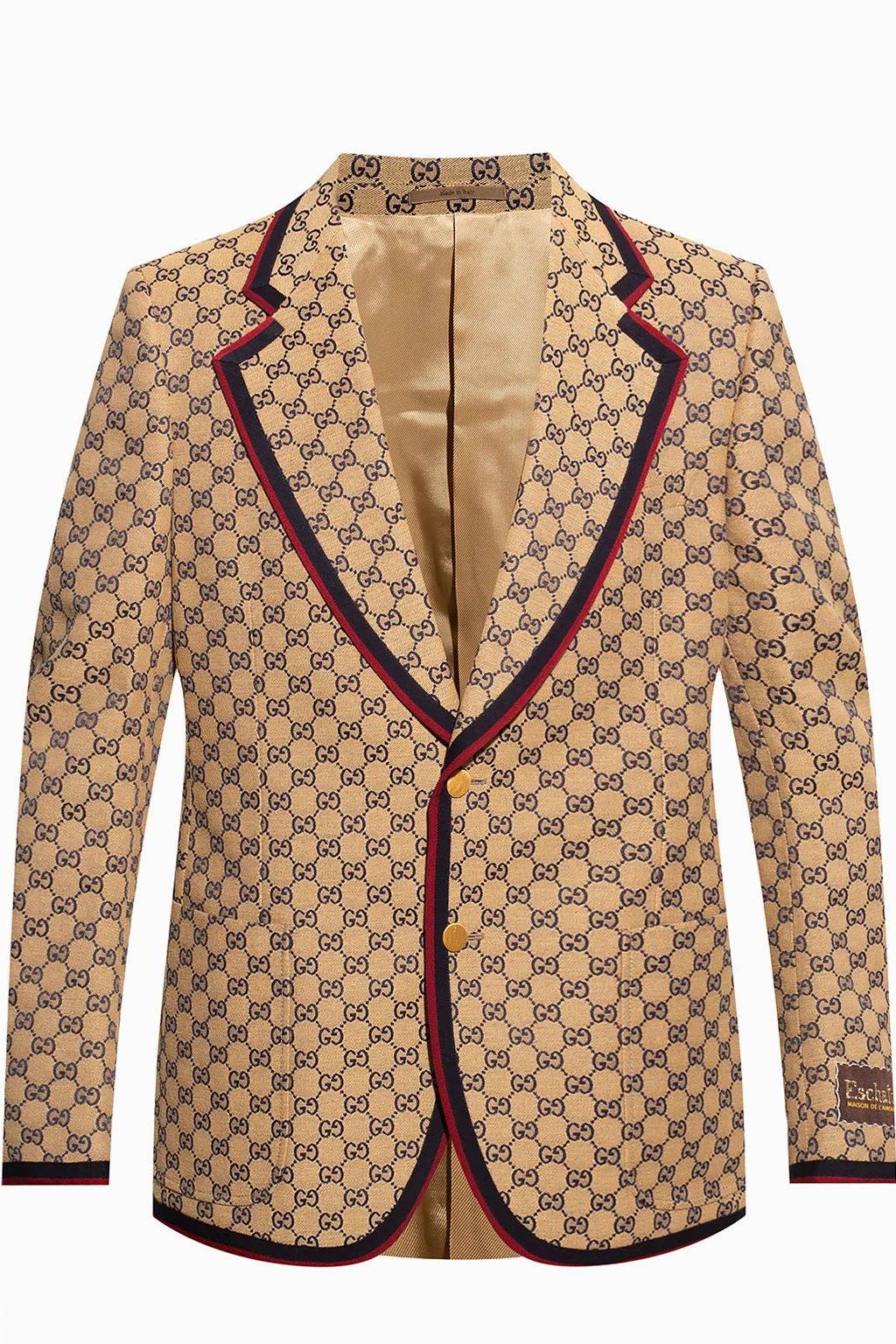 Notch lapel blazer