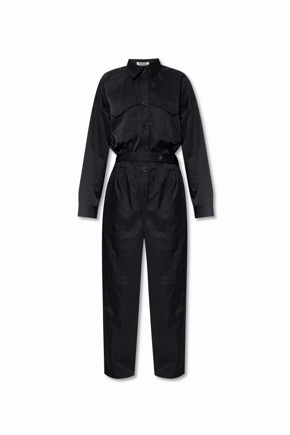 Belted jumpsuit