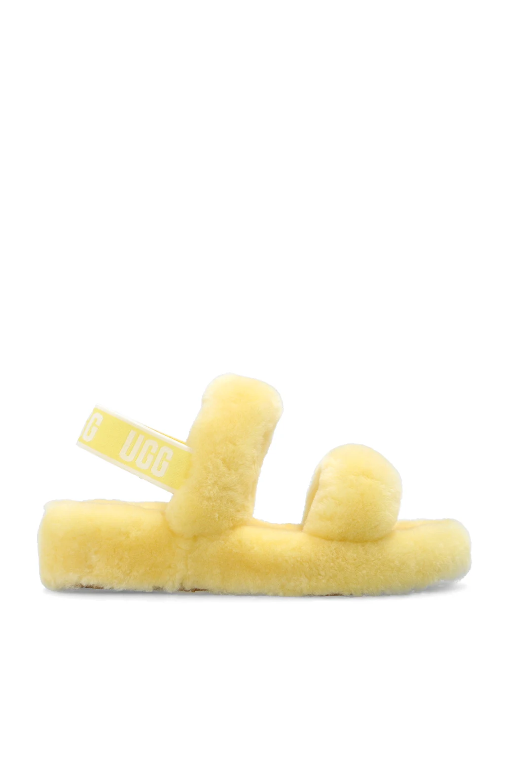 ‘Oh Yeah’ fur sandals