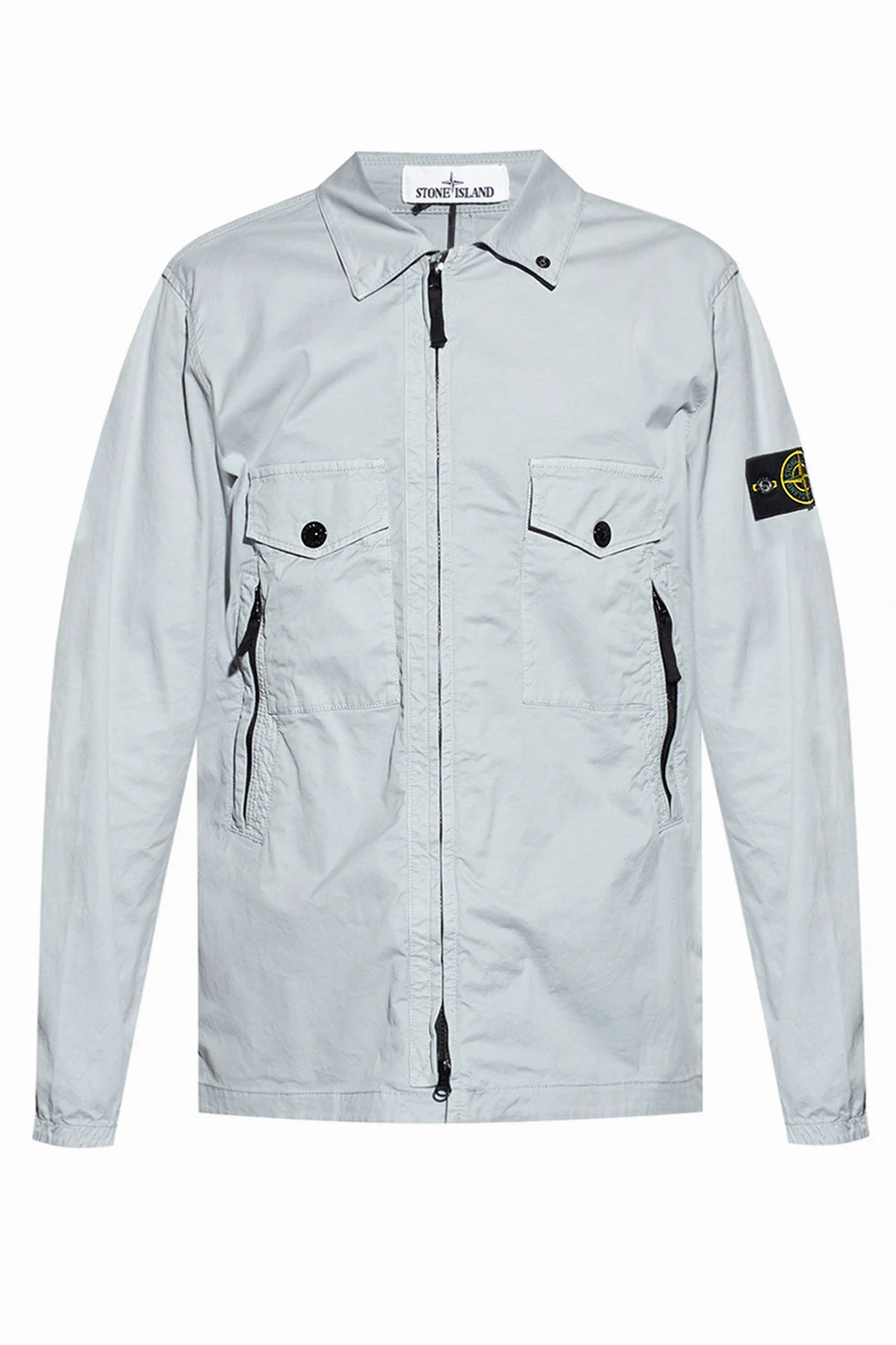 Logo-patched jacket