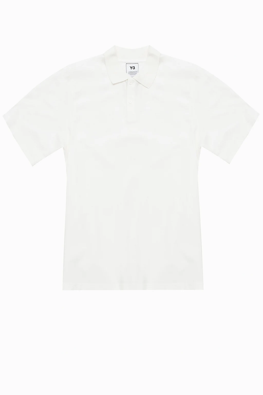 WHITE Polo shirt with logo