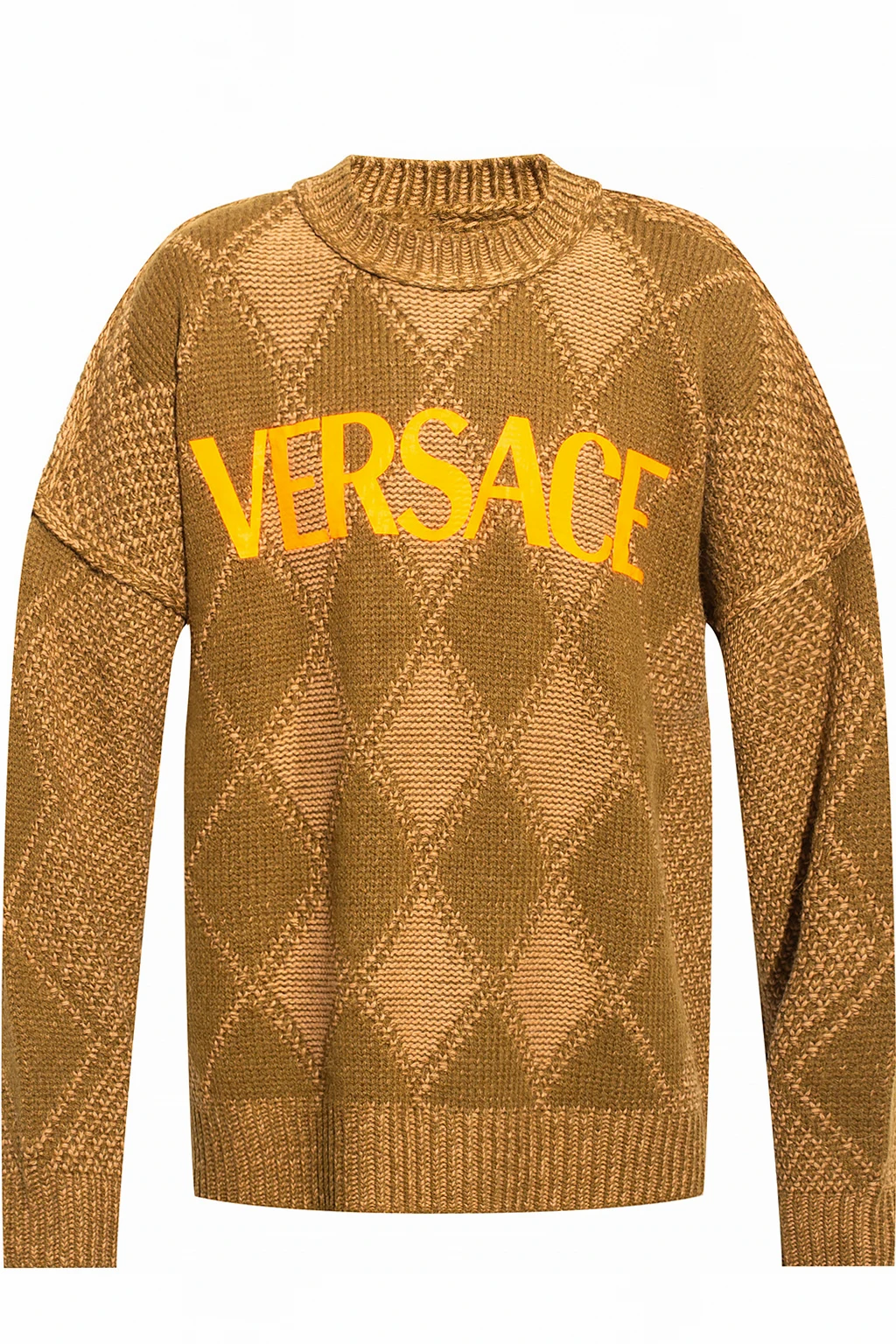 beige Sweater with logo