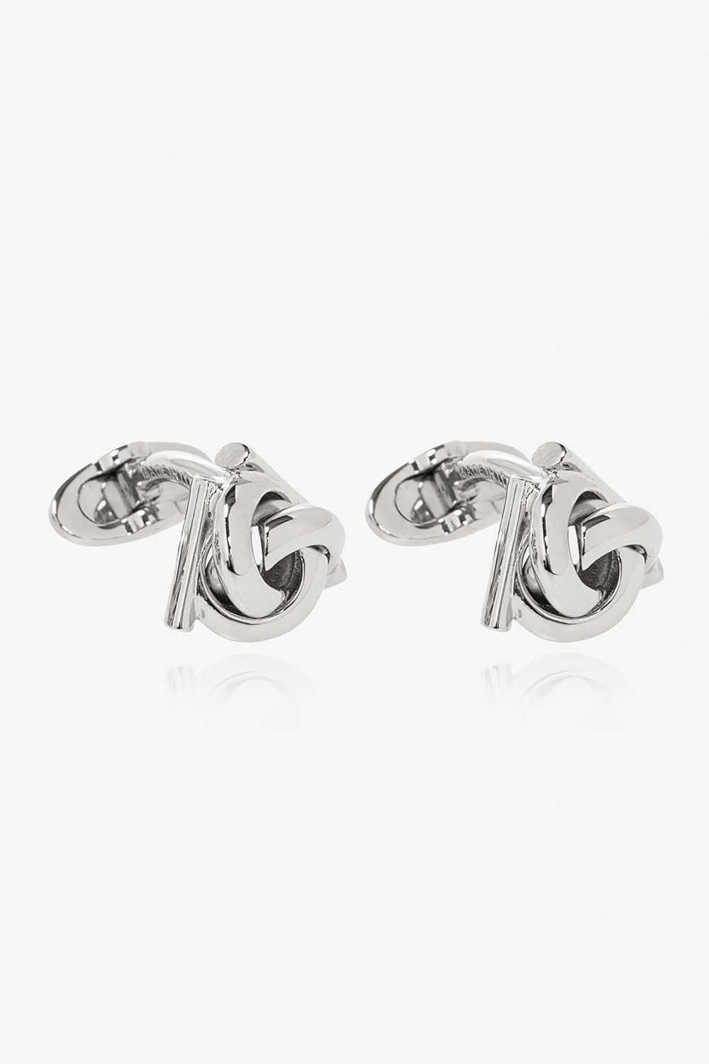 SILVER Brass cuff links