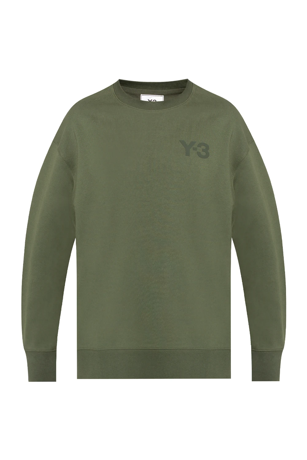 GREEN Sweatshirt with logo