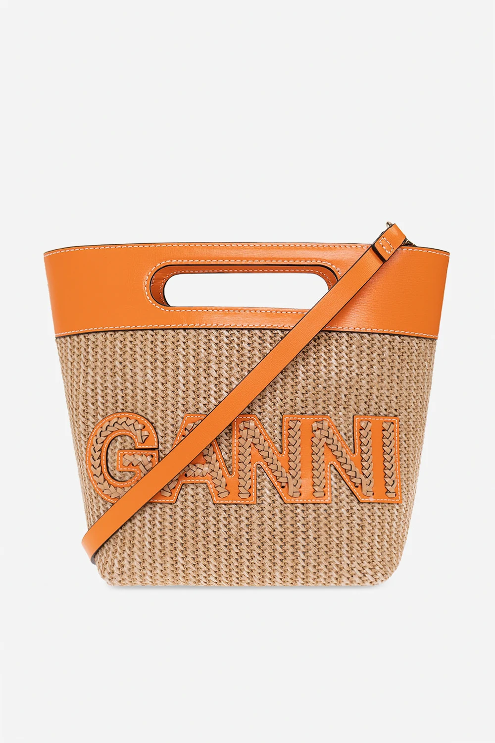 Shoulder bag with logo