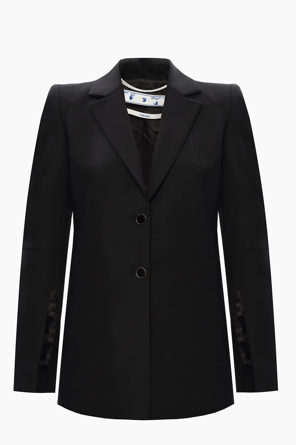 Blazer with cut-outs