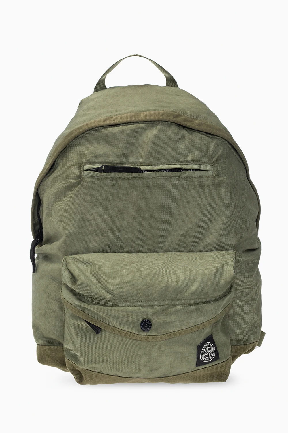 GREEN Backpack with logo