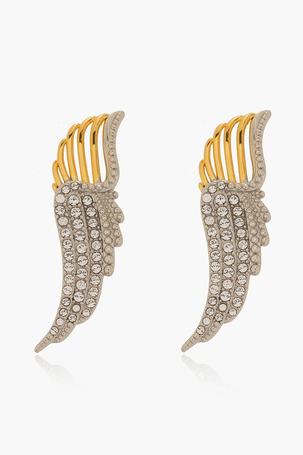 ‘Rock Over’ wings-shaped earrings