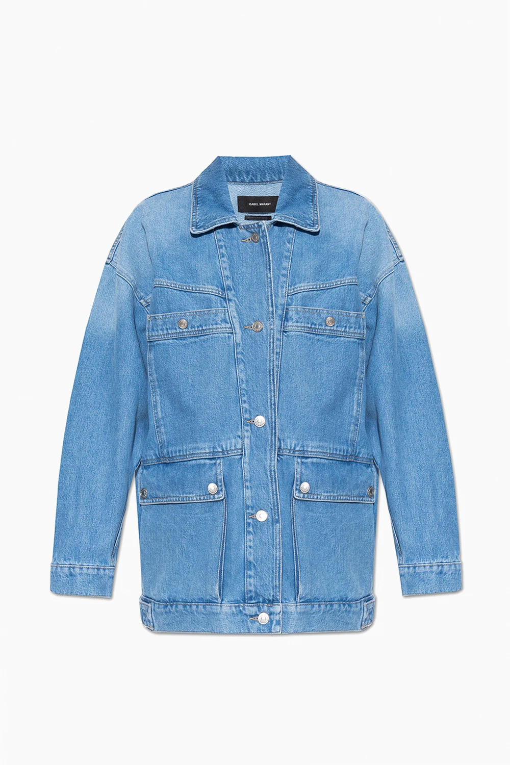 Jeansowa kurtka ‘Paolo’ typu ‘oversize’