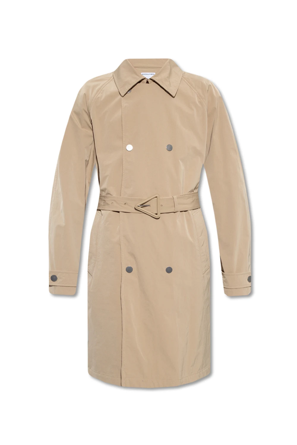 Double-breasted trench coat