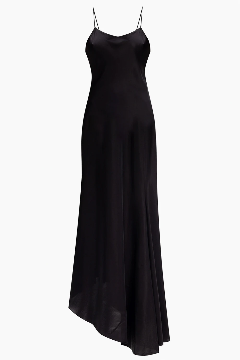 Asymmetric slip dress