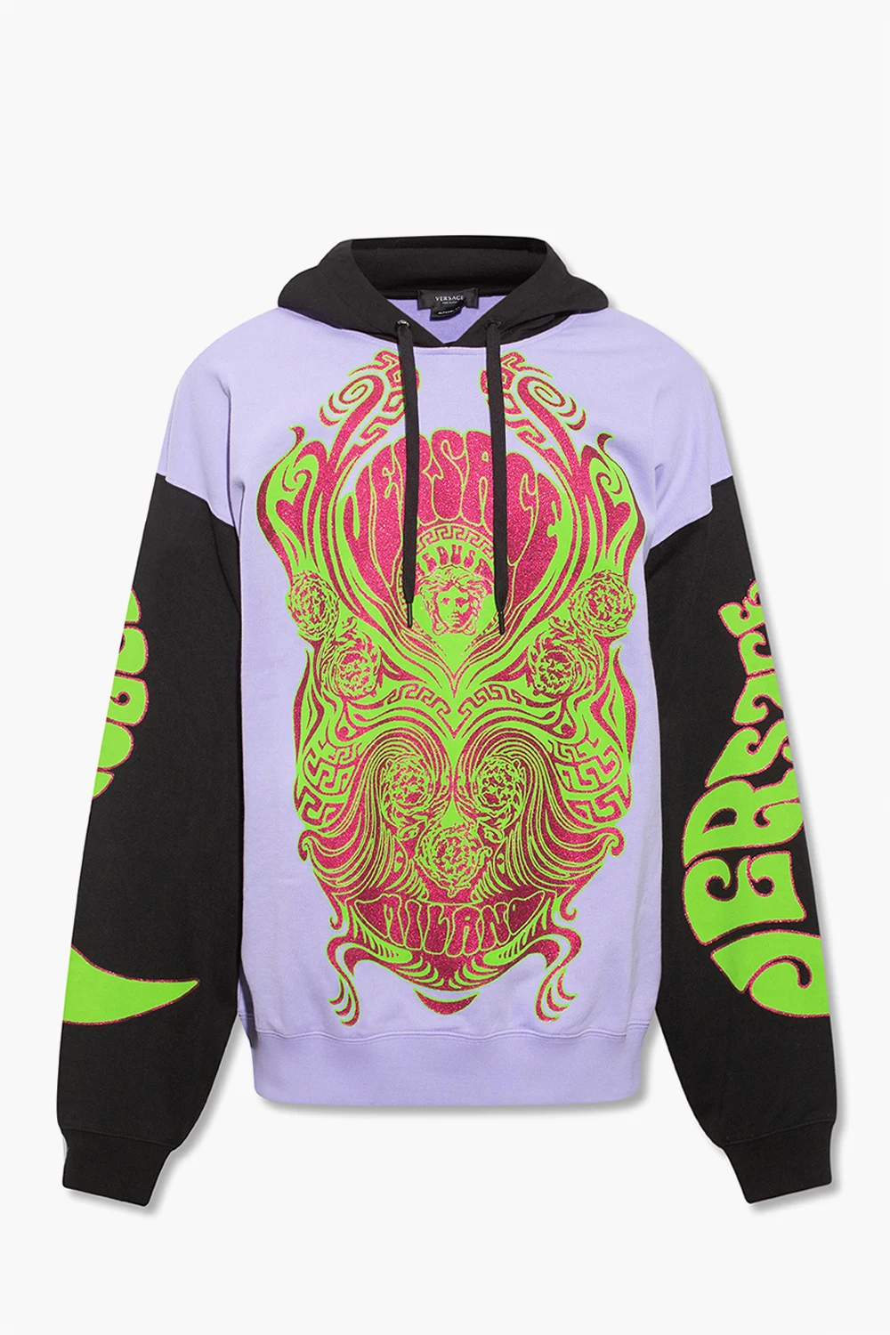 PURPLE Printed hoodie