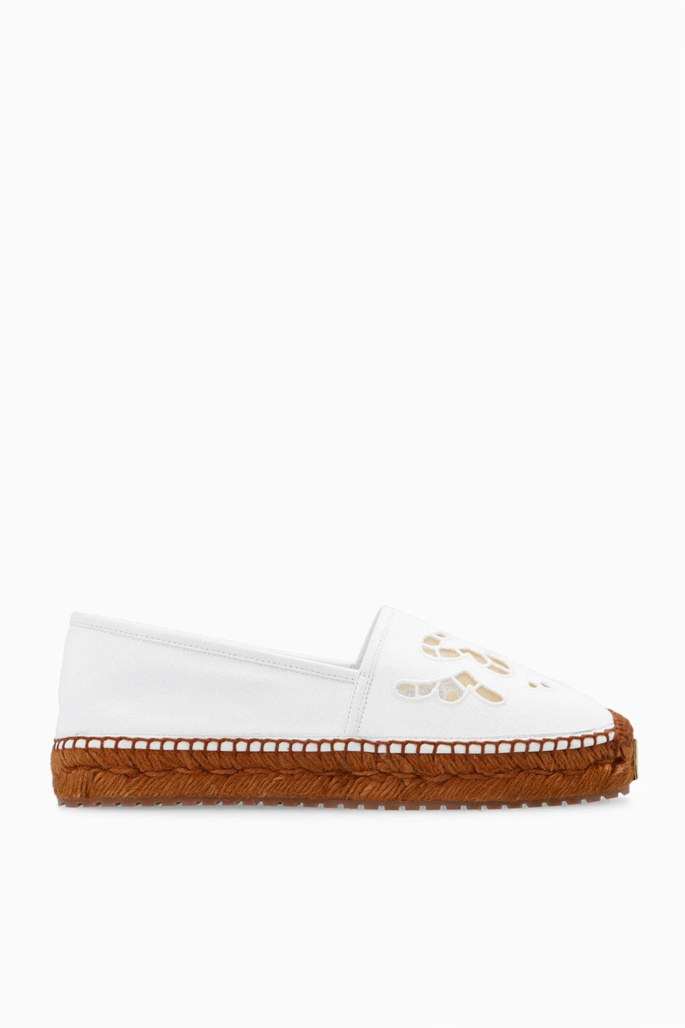 WHITE Espadrilles with logo