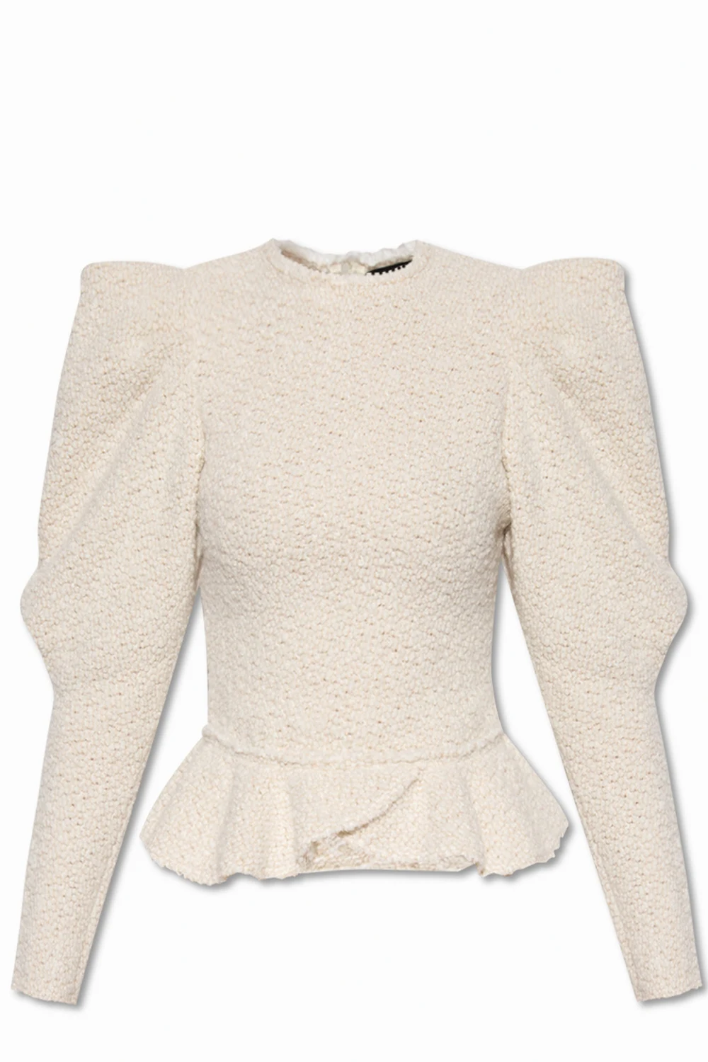 Ruffled sweater