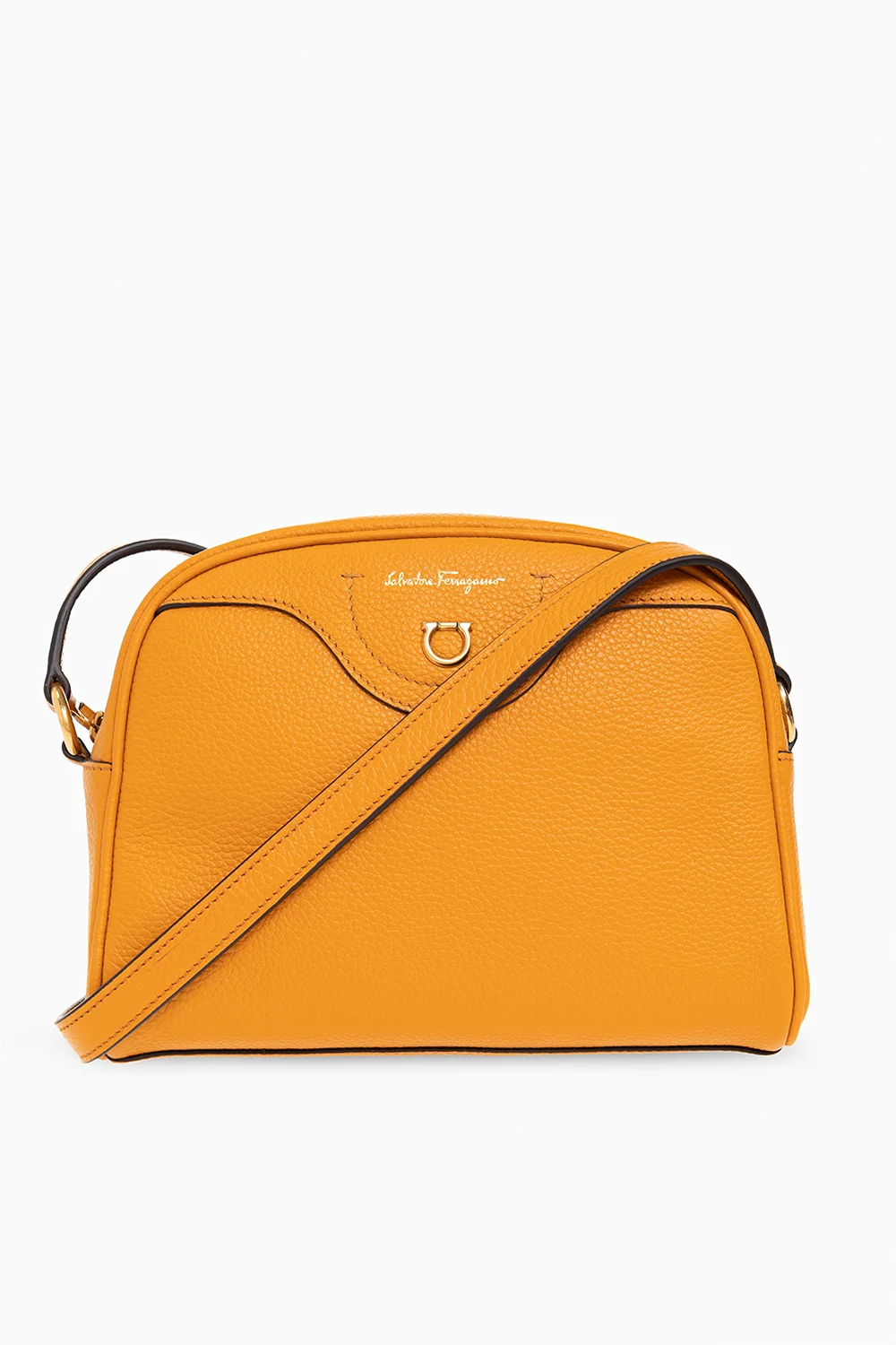 Leather shoulder bag