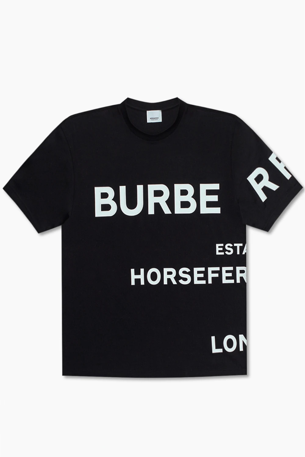 BLACK ‘Carrick’ printed T-shirt