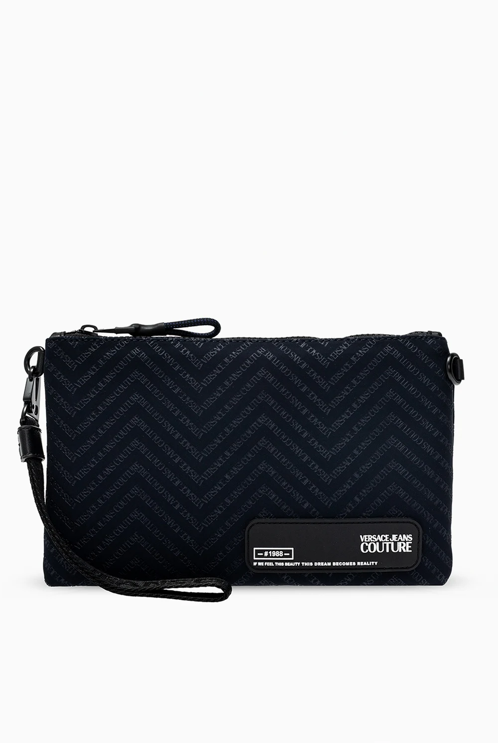 NAVY BLUE Branded clutch