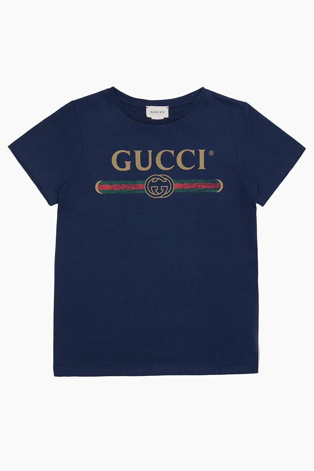 NAVY BLUE T-shirt with logo