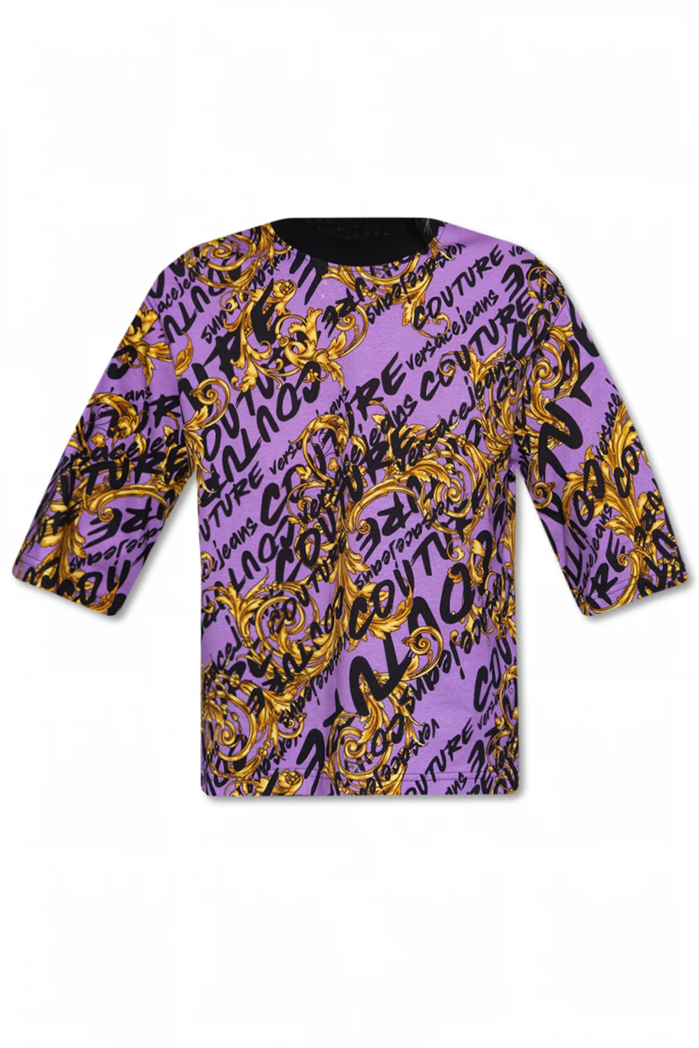 PURPLE Patterned T-shirt