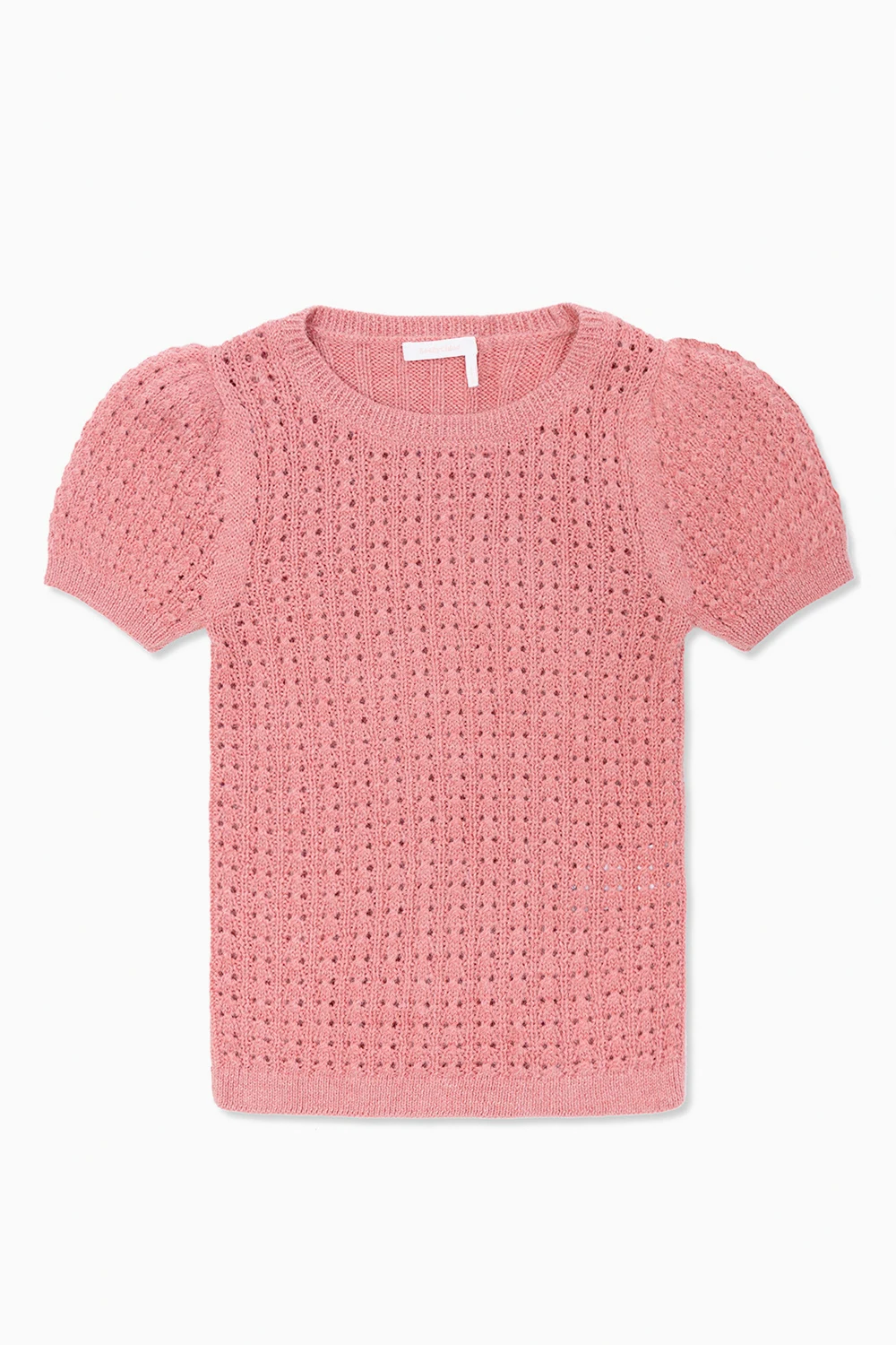 Sweater with short sleeves