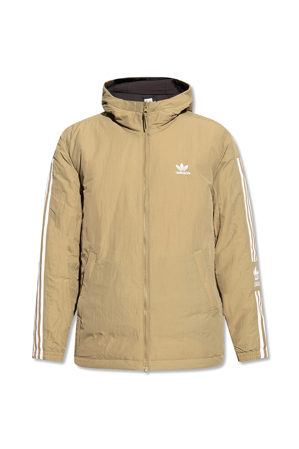 Reversible jacket with logo